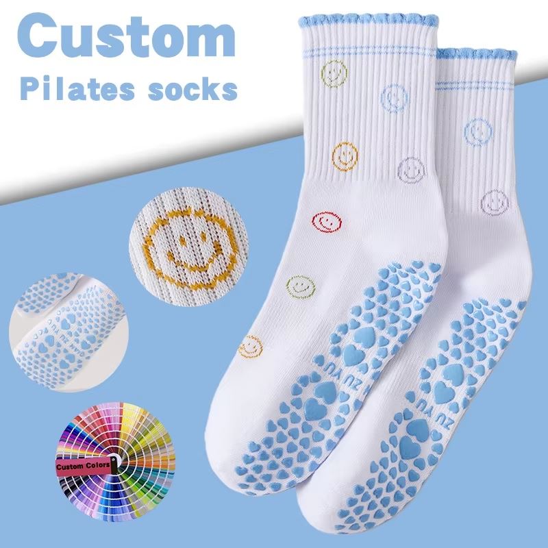 Anti Slip Yoga Pilates Running Training Crew Kalzetti